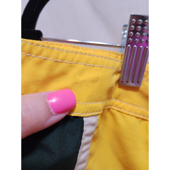 Old Navy Mens XXL Yellow & Green Swim Trunks Summer Boardshorts Vacation Resort - Picture 6 of 15